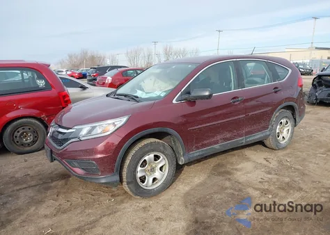 2015 Honda Cr-V Lx из США, поврежденный, VIN 5J6RM4H39FL015289